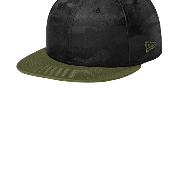Camo Flat Bill Snapback Cap Thumbnail