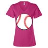 Women’s Relaxed Jersey V-Neck Tee Thumbnail