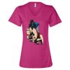 Women’s Relaxed Jersey V-Neck Tee Thumbnail