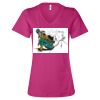 Women’s Relaxed Jersey V-Neck Tee Thumbnail