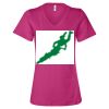 Women’s Relaxed Jersey V-Neck Tee Thumbnail