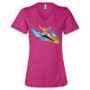 Women’s Relaxed Jersey V-Neck Tee Thumbnail