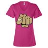 Women’s Relaxed Jersey V-Neck Tee Thumbnail