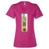 Women’s Relaxed Jersey V-Neck Tee Thumbnail