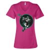Women’s Relaxed Jersey V-Neck Tee Thumbnail