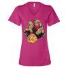 Women’s Relaxed Jersey V-Neck Tee Thumbnail
