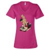 Women’s Relaxed Jersey V-Neck Tee Thumbnail