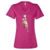 Women’s Relaxed Jersey V-Neck Tee Thumbnail
