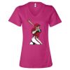 Women’s Relaxed Jersey V-Neck Tee Thumbnail