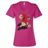 Women’s Relaxed Jersey V-Neck Tee Thumbnail