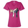 Women’s Relaxed Jersey V-Neck Tee Thumbnail