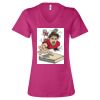 Women’s Relaxed Jersey V-Neck Tee Thumbnail