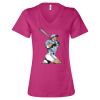 Women’s Relaxed Jersey V-Neck Tee Thumbnail