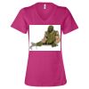 Women’s Relaxed Jersey V-Neck Tee Thumbnail