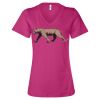 Women’s Relaxed Jersey V-Neck Tee Thumbnail