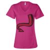 Women’s Relaxed Jersey V-Neck Tee Thumbnail