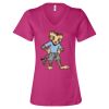 Women’s Relaxed Jersey V-Neck Tee Thumbnail