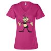 Women’s Relaxed Jersey V-Neck Tee Thumbnail