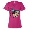 Women’s Relaxed Jersey V-Neck Tee Thumbnail
