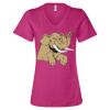 Women’s Relaxed Jersey V-Neck Tee Thumbnail