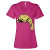 Women’s Relaxed Jersey V-Neck Tee Thumbnail