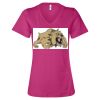 Women’s Relaxed Jersey V-Neck Tee Thumbnail