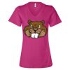 Women’s Relaxed Jersey V-Neck Tee Thumbnail