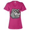 Women’s Relaxed Jersey V-Neck Tee Thumbnail