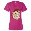 Women’s Relaxed Jersey V-Neck Tee Thumbnail