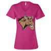 Women’s Relaxed Jersey V-Neck Tee Thumbnail