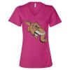 Women’s Relaxed Jersey V-Neck Tee Thumbnail