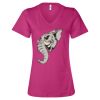 Women’s Relaxed Jersey V-Neck Tee Thumbnail