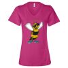 Women’s Relaxed Jersey V-Neck Tee Thumbnail