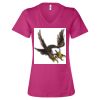Women’s Relaxed Jersey V-Neck Tee Thumbnail