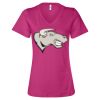 Women’s Relaxed Jersey V-Neck Tee Thumbnail
