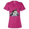 Women’s Relaxed Jersey V-Neck Tee Thumbnail