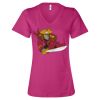 Women’s Relaxed Jersey V-Neck Tee Thumbnail