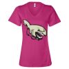 Women’s Relaxed Jersey V-Neck Tee Thumbnail