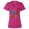 Women’s Relaxed Jersey V-Neck Tee Thumbnail