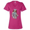 Women’s Relaxed Jersey V-Neck Tee Thumbnail