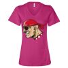Women’s Relaxed Jersey V-Neck Tee Thumbnail