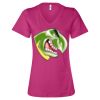 Women’s Relaxed Jersey V-Neck Tee Thumbnail