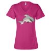 Women’s Relaxed Jersey V-Neck Tee Thumbnail