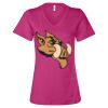 Women’s Relaxed Jersey V-Neck Tee Thumbnail
