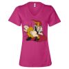 Women’s Relaxed Jersey V-Neck Tee Thumbnail