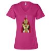 Women’s Relaxed Jersey V-Neck Tee Thumbnail