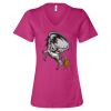 Women’s Relaxed Jersey V-Neck Tee Thumbnail