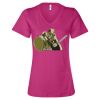 Women’s Relaxed Jersey V-Neck Tee Thumbnail