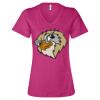 Women’s Relaxed Jersey V-Neck Tee Thumbnail