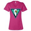 Women’s Relaxed Jersey V-Neck Tee Thumbnail